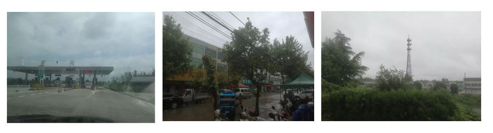 驅(qū)車到楊淼家，為楊淼送上愛心募捐款，祝早日康復(fù)！